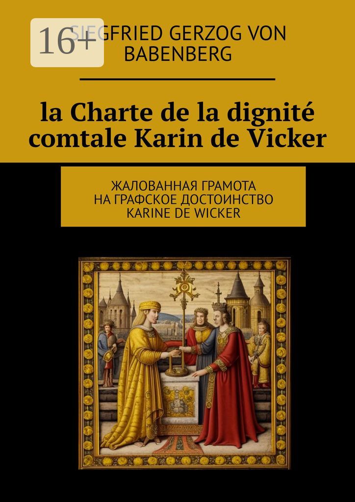 La Charte de la dignite comtale Karin de Vicker