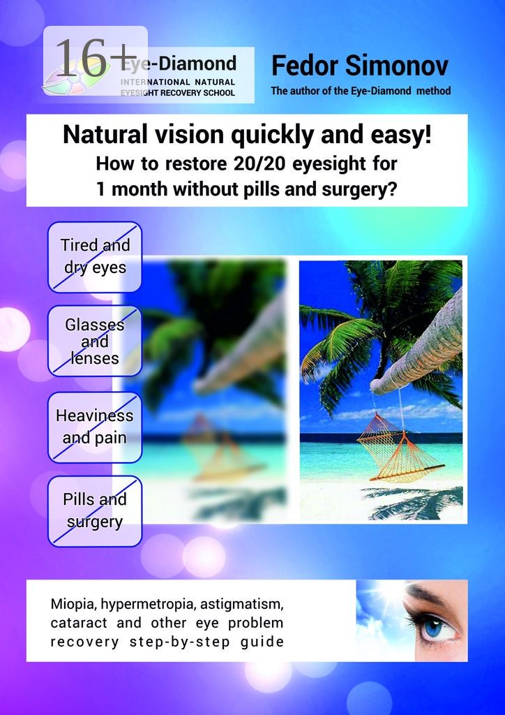 Natural vision quickly and easy! How to restore 20/20 eyesight for 1 month without pills and surgery