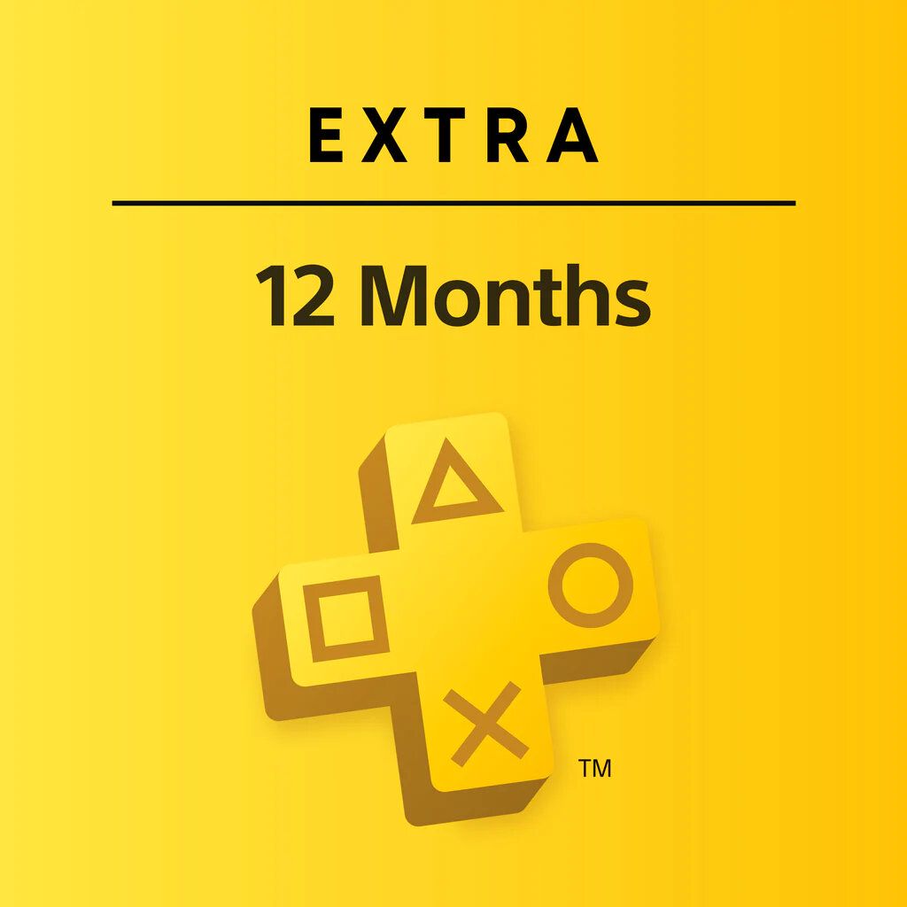 Подписка PS Plus Extra на 12 месяцев на PlayStation 4/5 (регион: Турция)