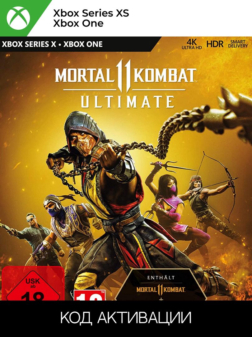 Mortal Kombat 11 ULTIMATE для XBOX ONE/SERIES XS (Ключ активации) - скачать  ключи и сертификаты на Wildberries Цифровой | 169255