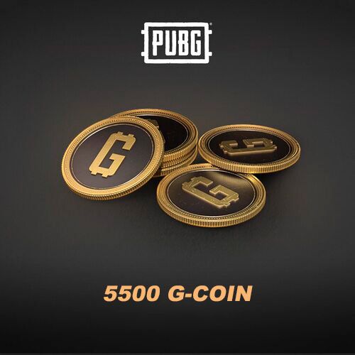 Код пополнения PUBG 5500 G-Coins (STEAM)