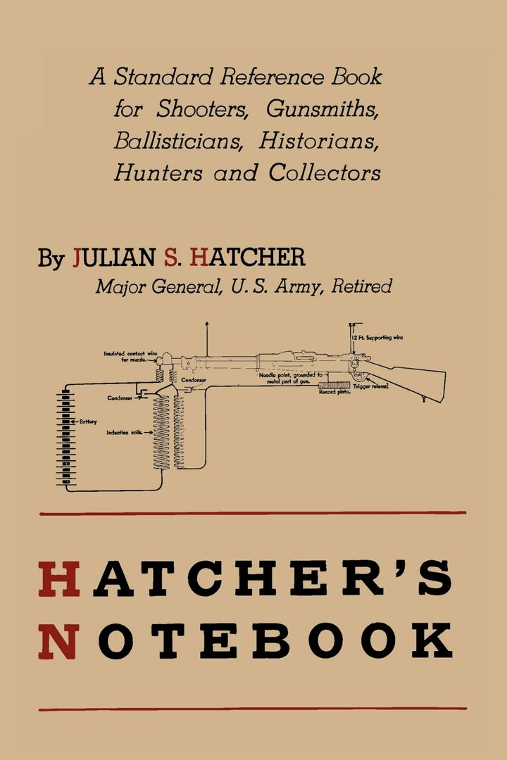 Hatcher's Notebook. A Standard Reference Book for Shooters, Gunsmiths, Ballisticians, Historians,...