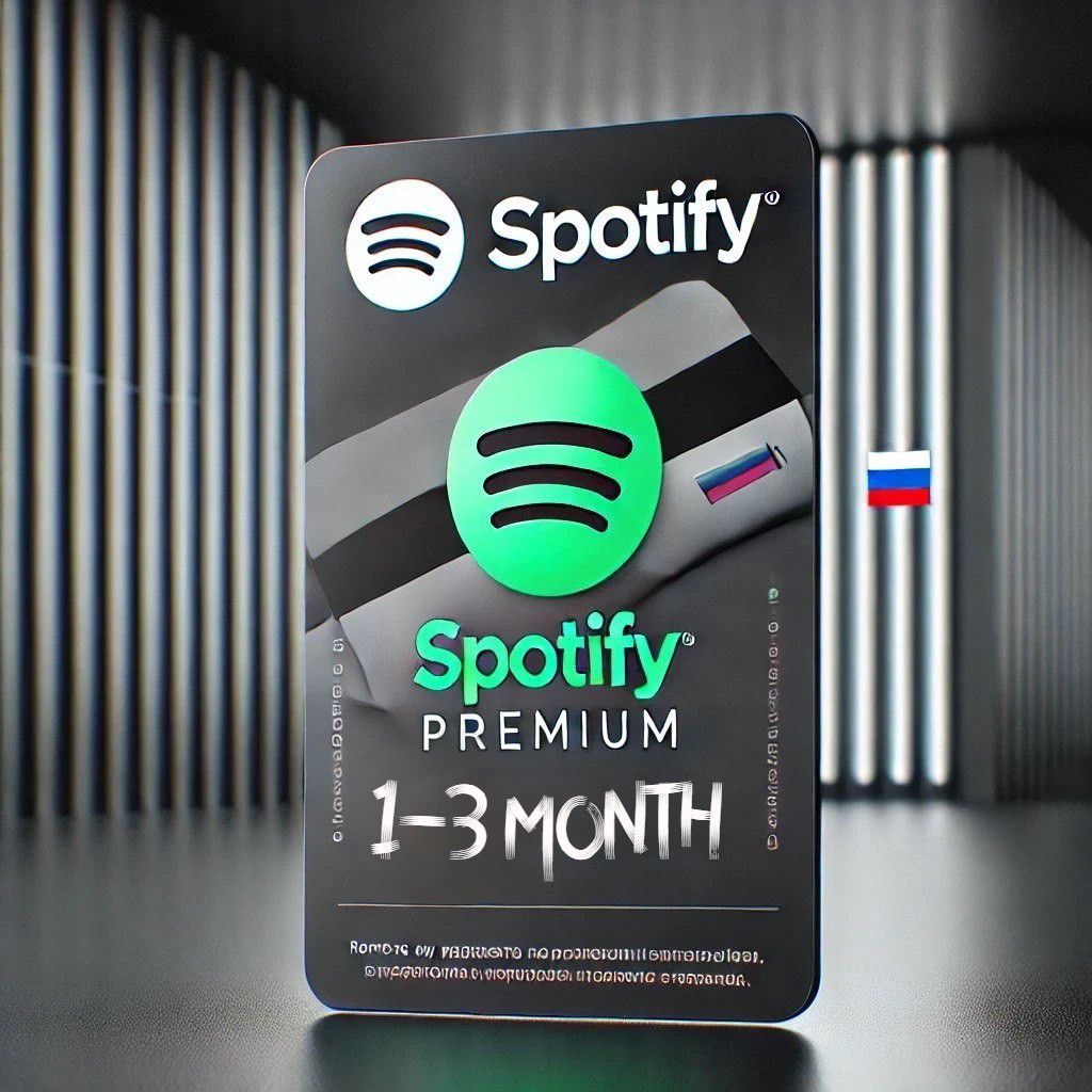 SPOTIFY PREMIUM INDIVIDUAL 1-3 месяца на новый аккаунт - скачать ключи ...