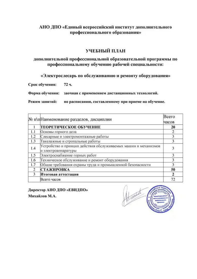 Электрослесарь по обслуживанию и ремонту оборудования - скачать ключи ...