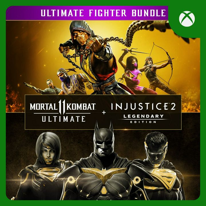 Mortal Kombat 11 Ultimate + Injustice 2 Leg. Edition Bundle | Xbox One & Series X|S