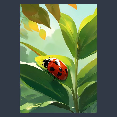 Цифровой постер «Ladybug2»