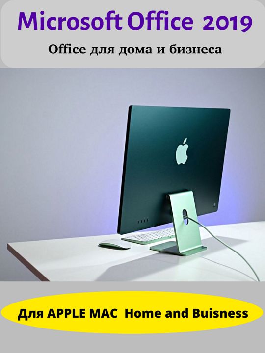 Microsoft Office 2019 для дома и бизнеcа, macOS (Цифровой ключ)