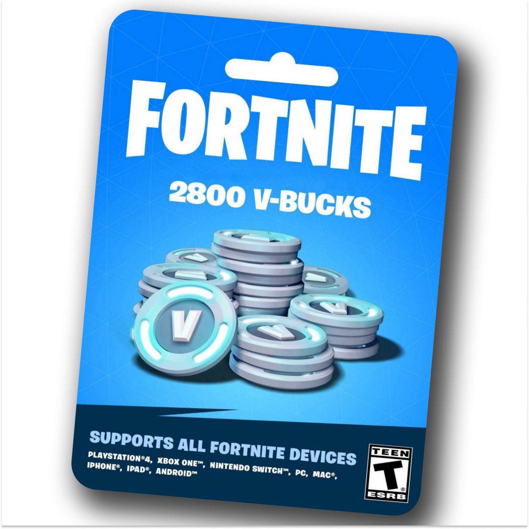 Fortnite 2800 V-Bucks код для активации, вбаксы фортнайт - официальный ключ  пополнения - скачать ключи на Wildberries Цифровой | 174771