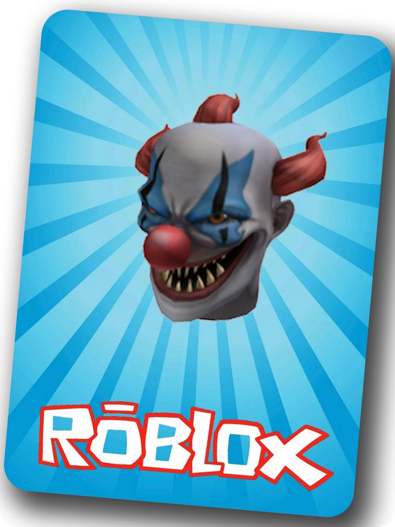 Скин роблокс Roblox Evil Clown Mask