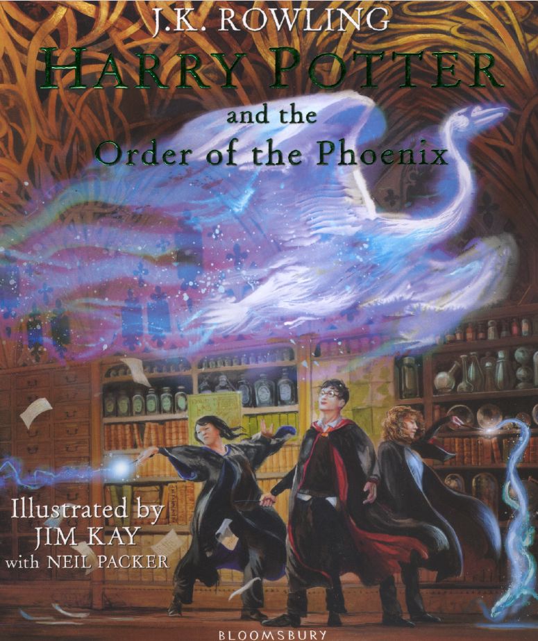 Jim Kay! Harry Potter Order of the Phoenix J.K.Rowling Illustrated by Jim Kay