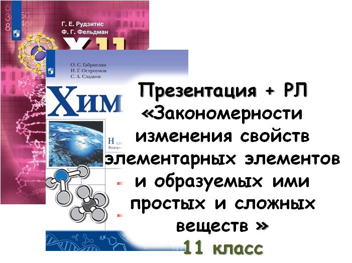 Презентация + РЛ "Закономерности изменения свойств элементарных элементов и образуемых ими веществ"