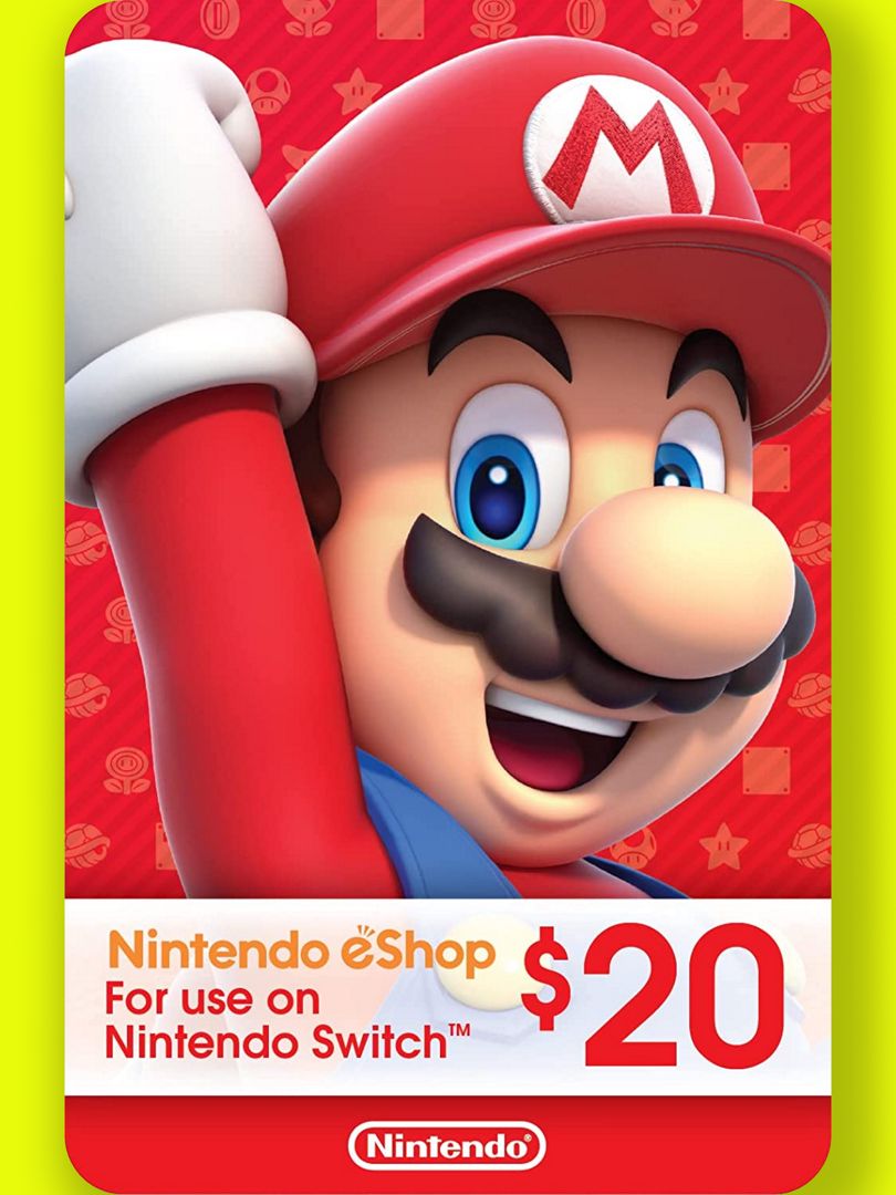 Карта оплаты Nintendo eShop Gift Card 20$