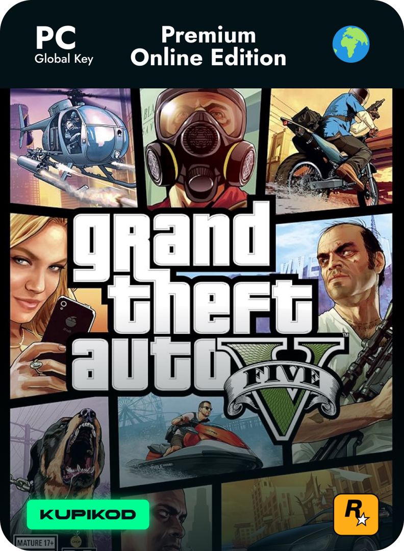 Grand Theft Auto V Premium Online Edition - GTA 5 для ПК