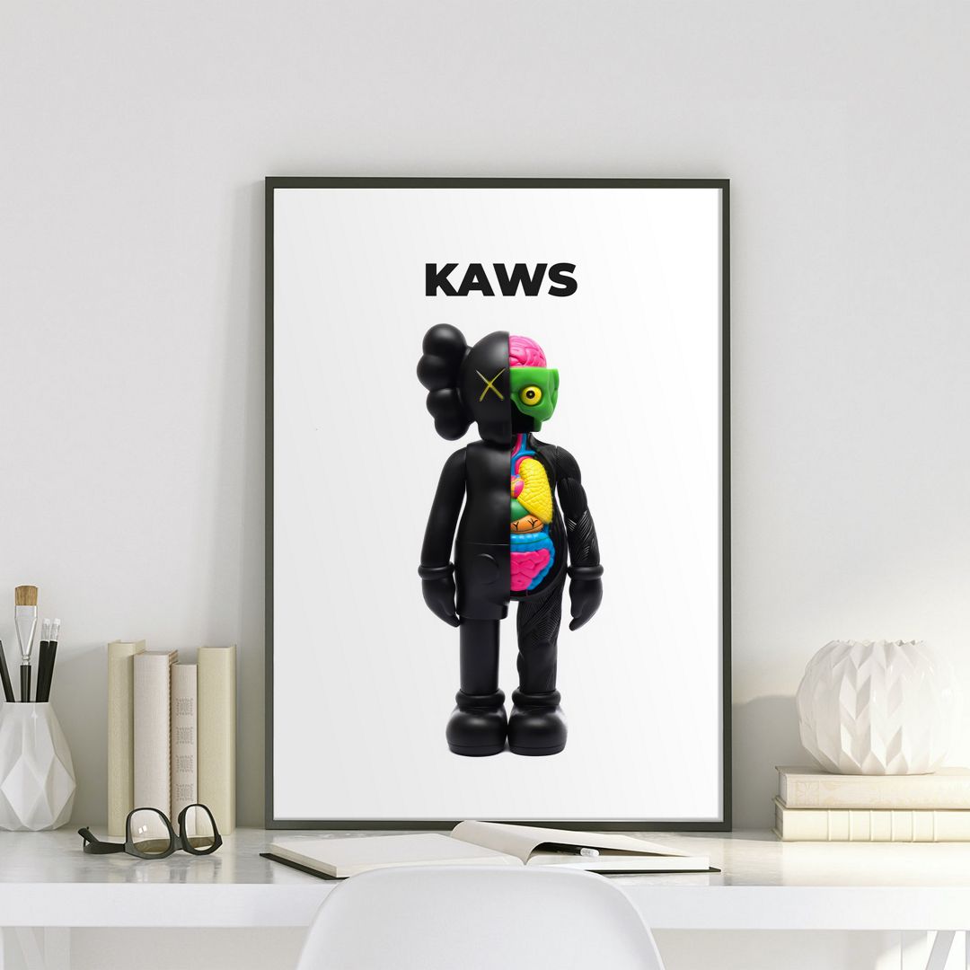 Постер для интерьера Kaws