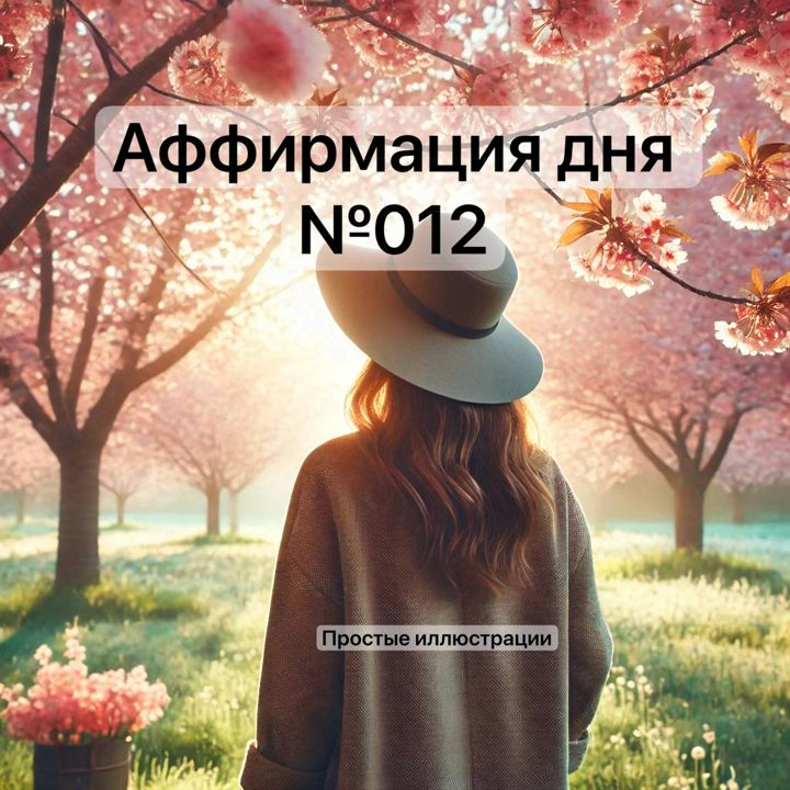 Аффирмация дня №012 для девушек