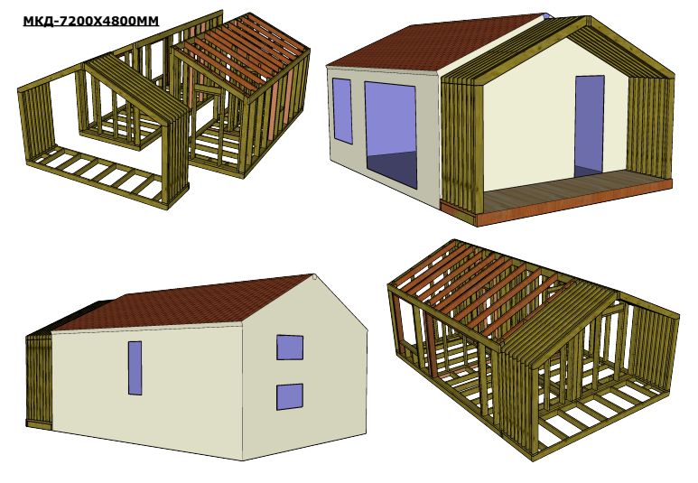 Каталог проектов домов из 6 модулей. Цены, фото, характеристики, отзывы | Modul 2