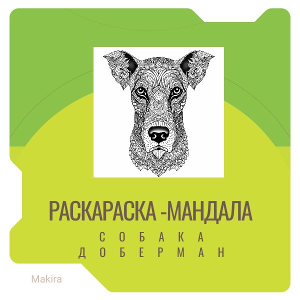 Раскраска-мандала