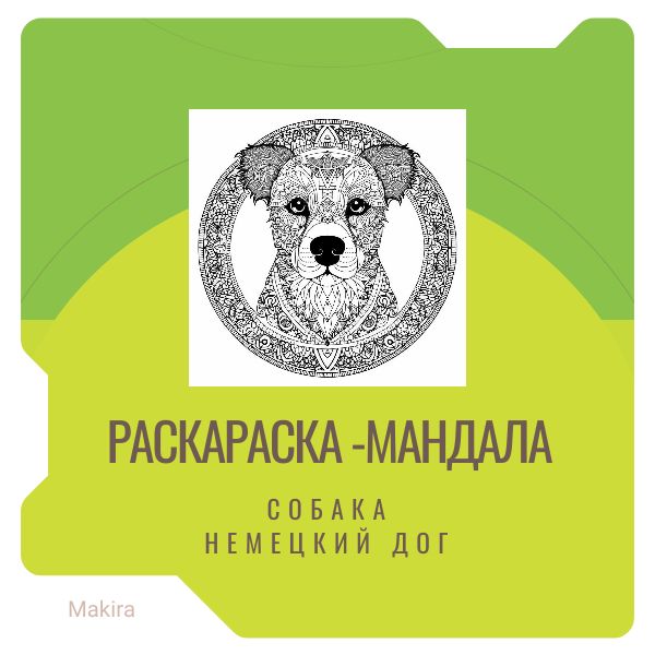 Раскраска-мандала