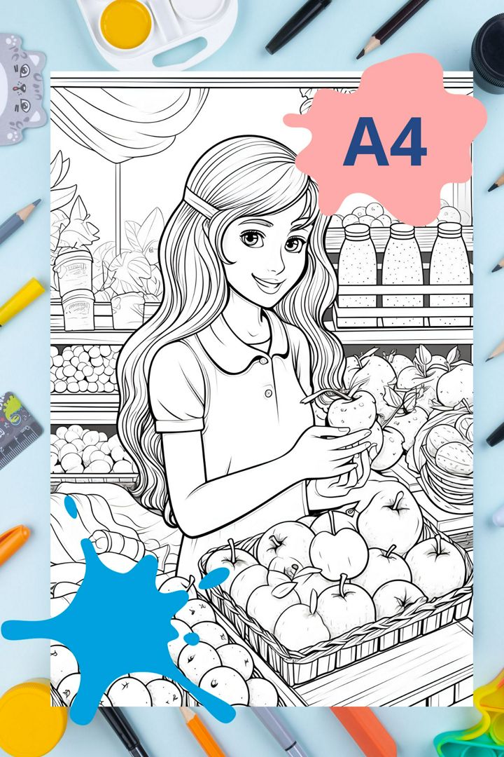 Книжка Большие раскраски для умненьких девочек | Интернет-магазин детских игрушек natali-fashion.ru
