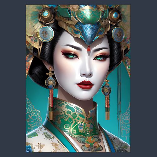 Цифровой постер «Geisha6»
