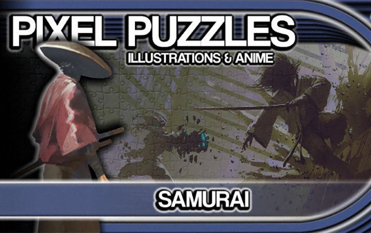 Pixel Puzzles Illustrations & Anime - Jigsaw Pack: Samurai