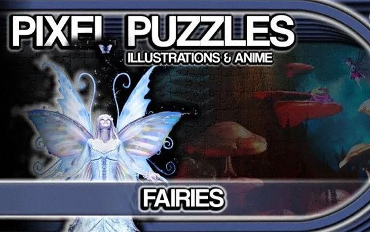 Pixel Puzzles Illustrations & Anime - Jigsaw Pack: Fairies