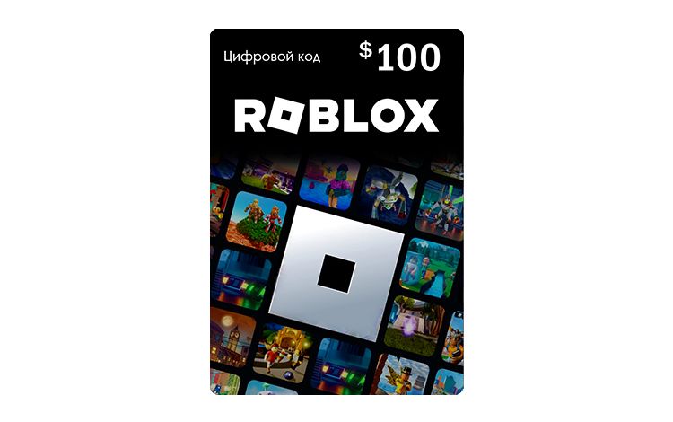 Карта оплаты Roblox 100 USD USA [Цифровая версия]