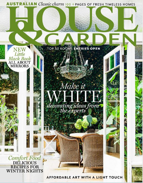 House & Garden Август 2024 CondeNast Австралия. Специальный ежегодный выпуск журнала White - Белый
