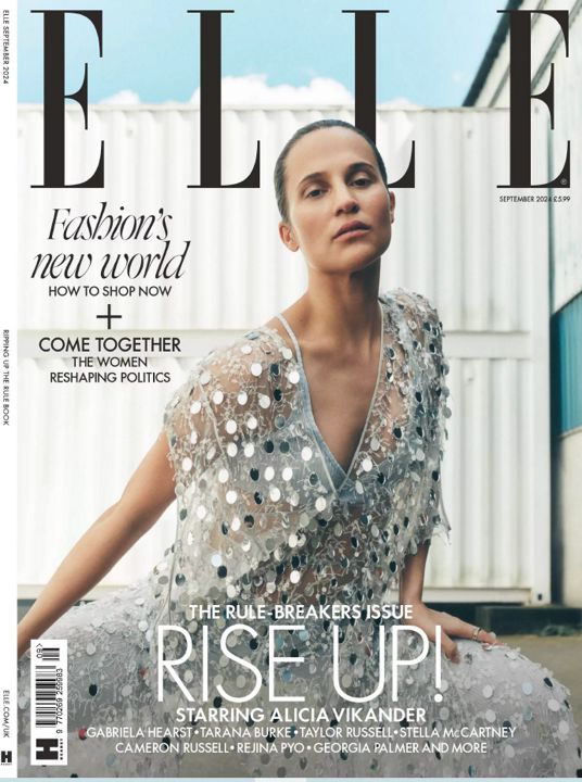 ELLE №09 Cентябрь 2024 USA, Самый значимый выпуск за весь год, 206 стр.