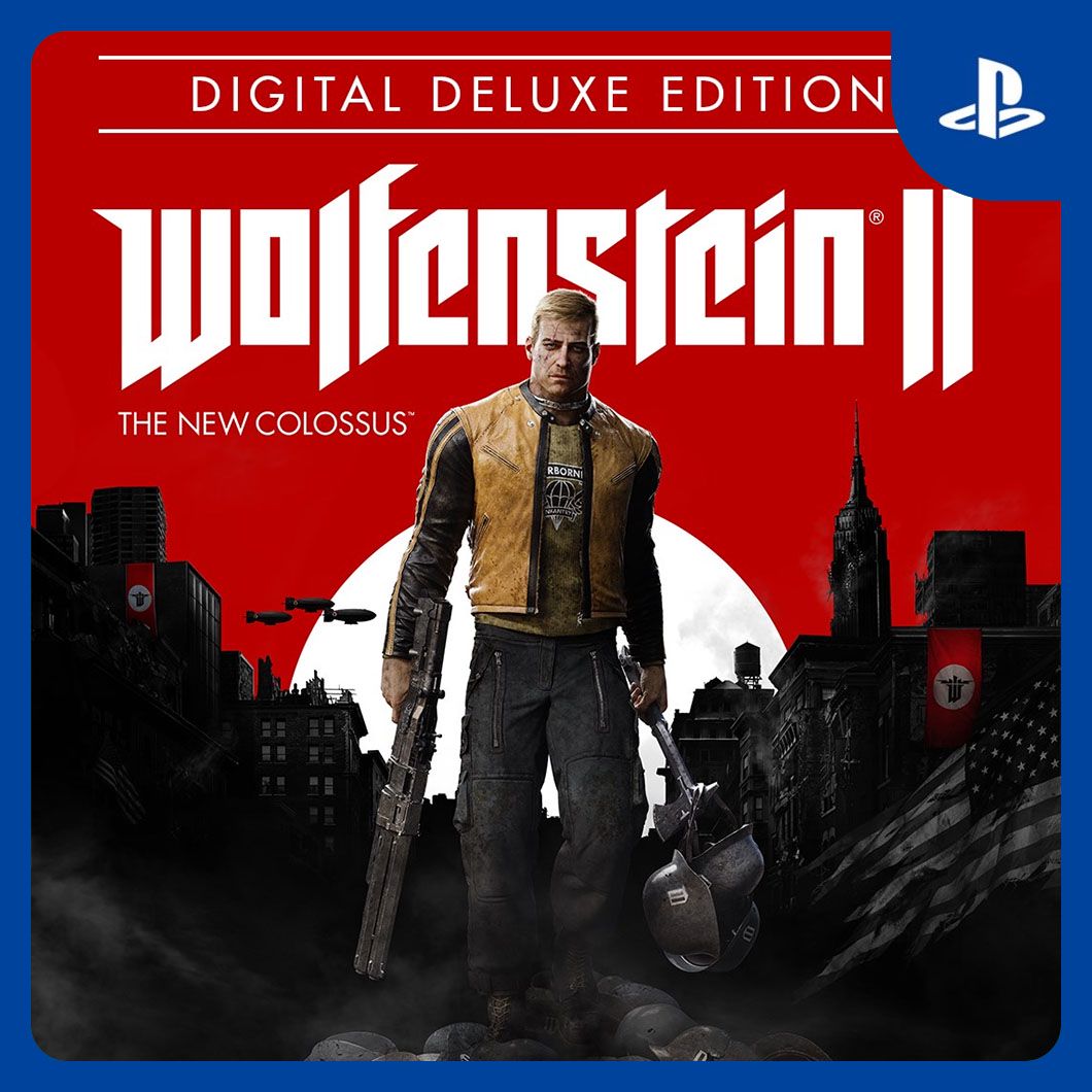 Wolfenstein 2 The New Colossus Ps4 Uncut Wolfenstein 2: The New Colossus - Deluxe Edition | TR | PS4 & PS5