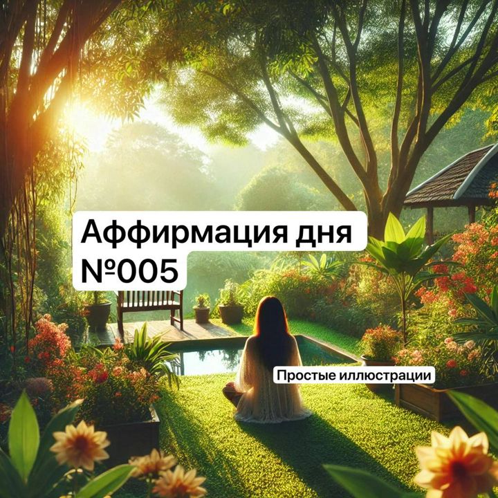 Аффирмация дня №005 для девушек