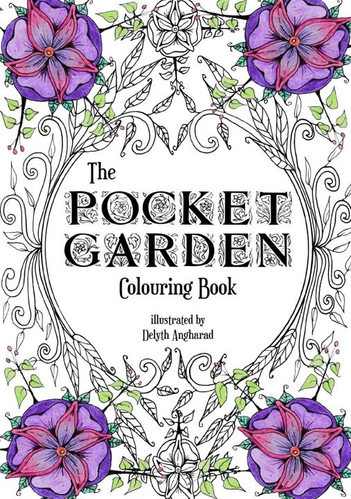 The Pocket Garden Colouring Book - A5 Edition