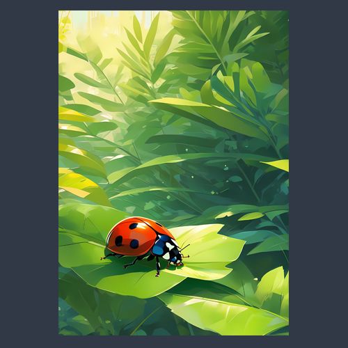Цифровой постер «Ladybug5»