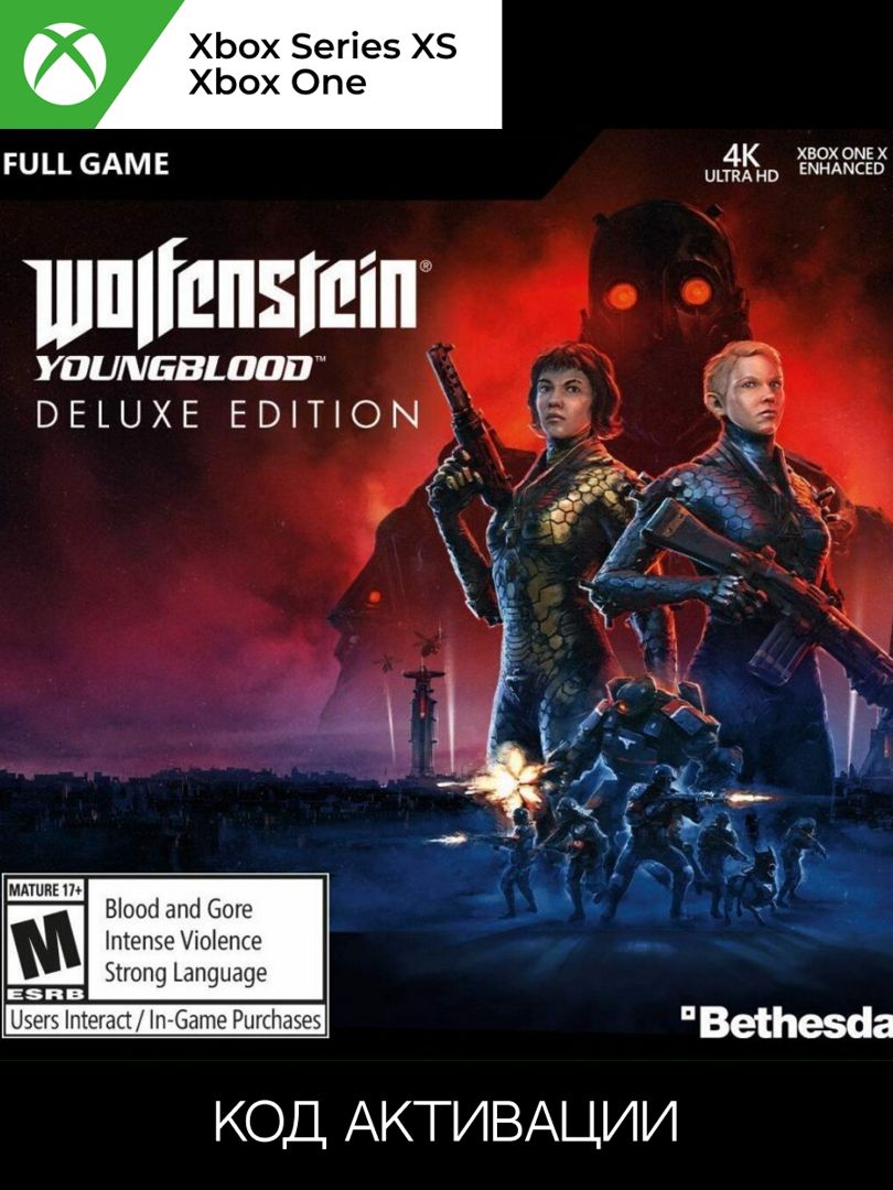 Wolfenstein: Youngblood Deluxe Edition XBOX для ONE/SERIES XS (Ключ активации)