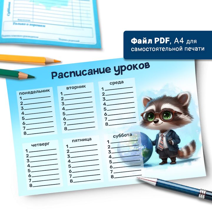 Расписание уроков