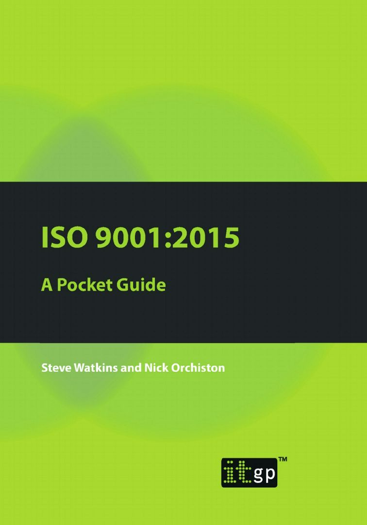 ISO 9001. 2015 A Pocket Guide