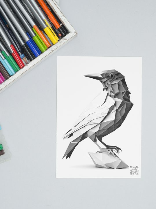 Раскраска Птицы, набор из 10 картинок