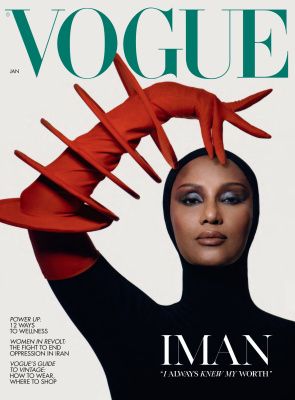 Журнал Vogue 2023 no 01 January (UK) январь версия Великобритания