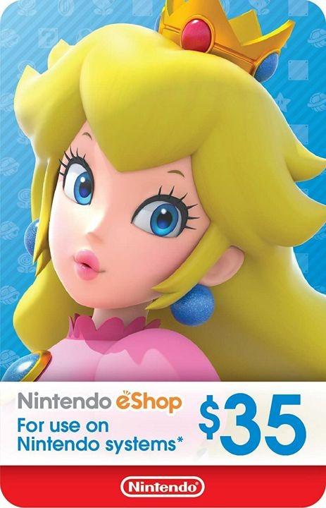 Цифровая подарочная карта Nintendo eShop (35 USD, США), арт.3323