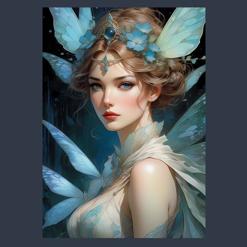 Цифровой постер «Girl from the fairy tale9»
