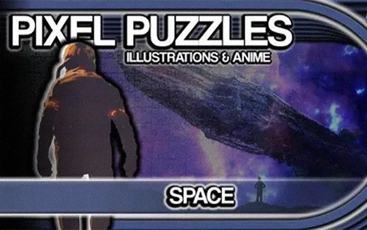 Pixel Puzzles Illustrations & Anime - Jigsaw Pack: Space