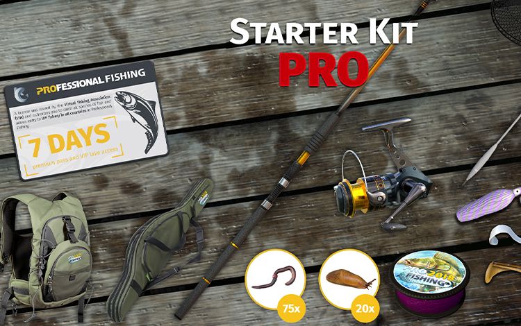 Professional Fishing: Starter Kit Pro