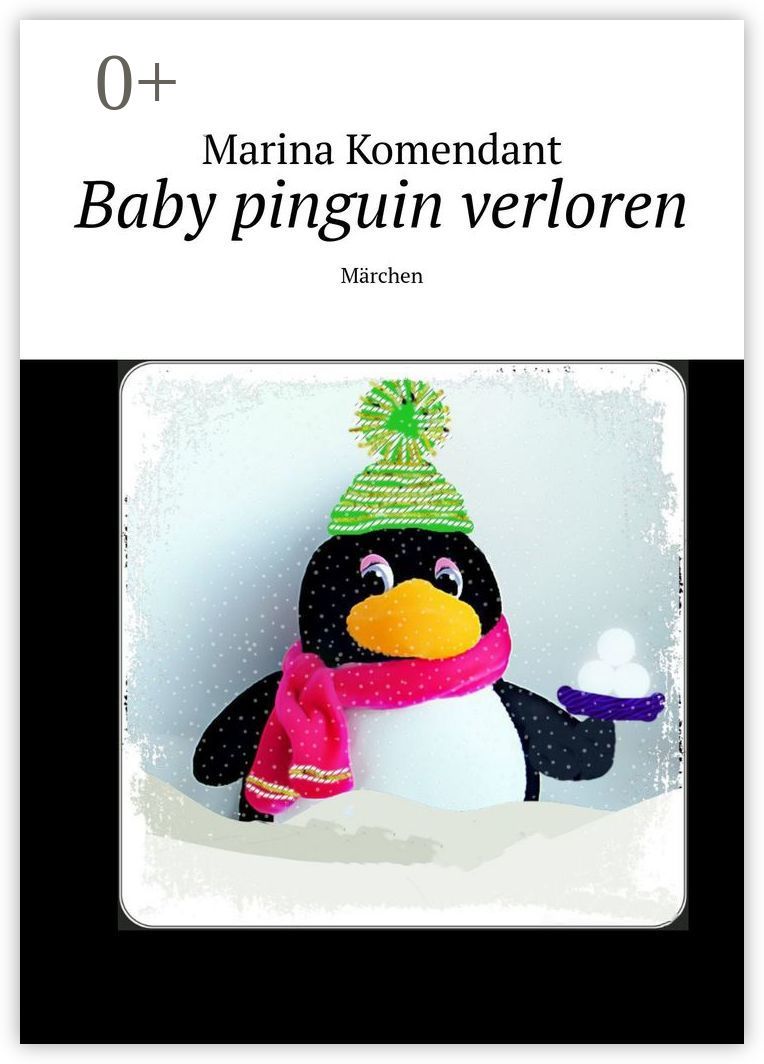 Baby pinguin verloren