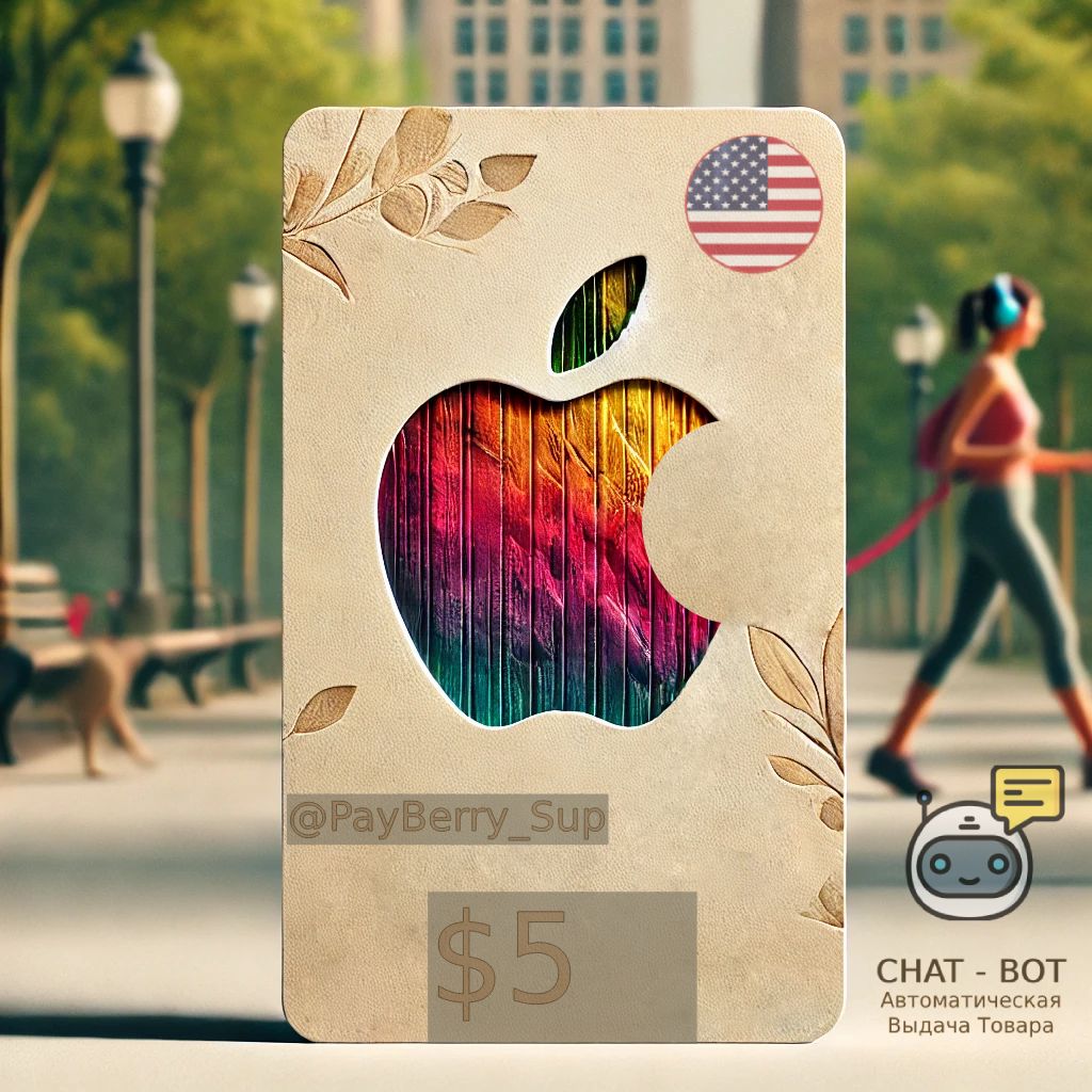 Подарочная карта Apple $5 | Регион: США | iTunes Gift Card - купить ...