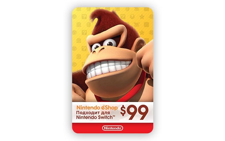 Карта оплаты Nintendo eShop 99 USD USA [Цифровая версия] - скачать ...