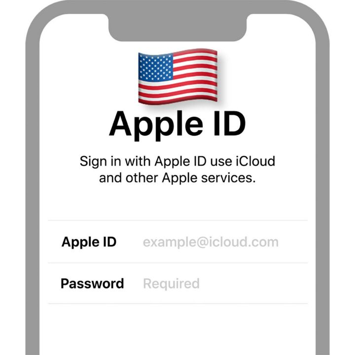 Apple ID Американский iPhone ios iPad Appstore