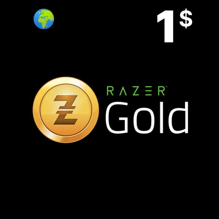 Пополнение кошелька RAZER GOLD на 1 USD / Gift Card 1 $ Global (Глобальный ключ активации)