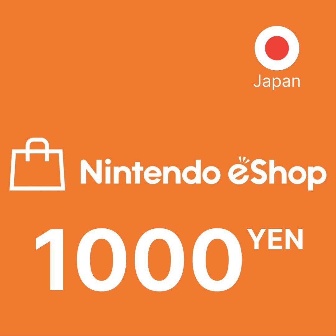 Карта оплаты Nintendo eShop 1000 YEN Japan Код активации Нинтендо / Gift Card (Япония)