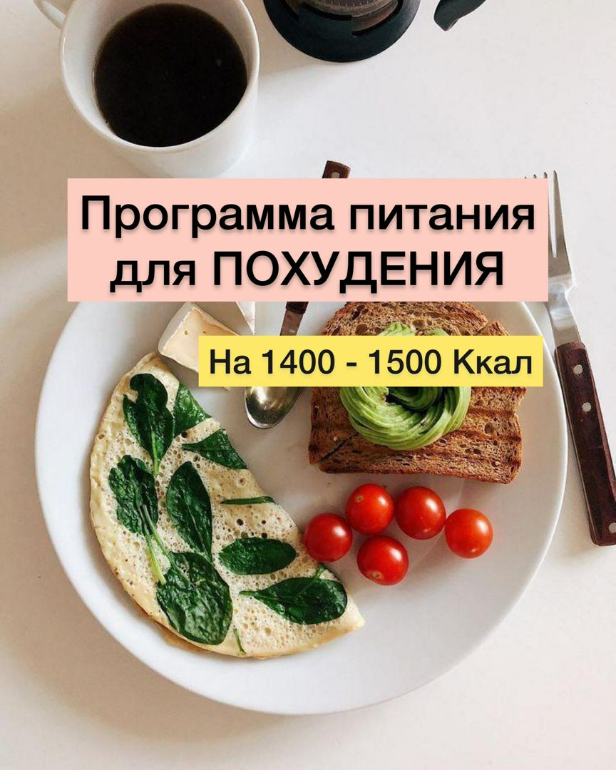 Рацион питания для похудения на 1400 - 1500 Ккал - Тебенева Т.Г - скачать  на Wildberries Цифровой | 6719