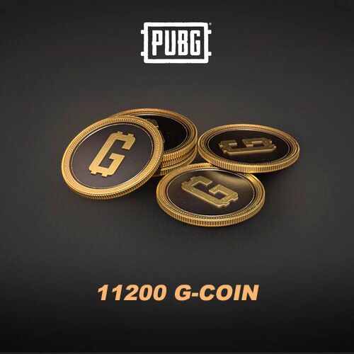 Код пополнения PUBG 11200 G-Coins (STEAM)